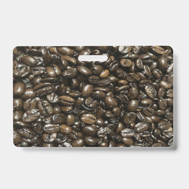 Coffee Beans ID Badge (Front)