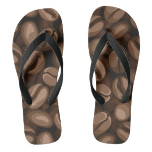 Coffee beans jandals