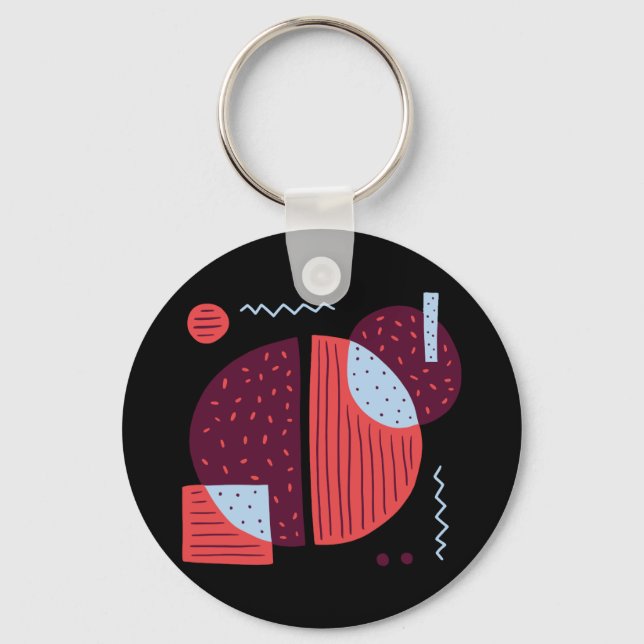 Coffee Beans Key Ring (Front)