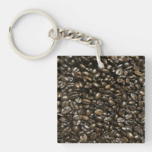 Coffee Beans Key Ring