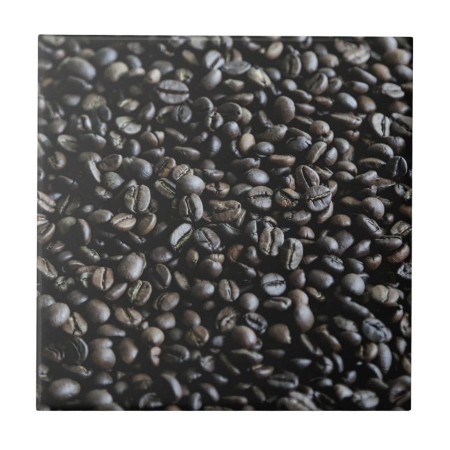 Coffee Beans Kitchen Tile (Front)