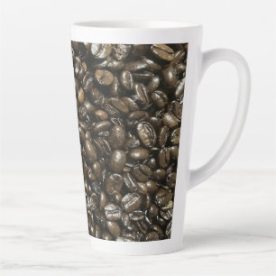 Coffee Beans Latte Mug