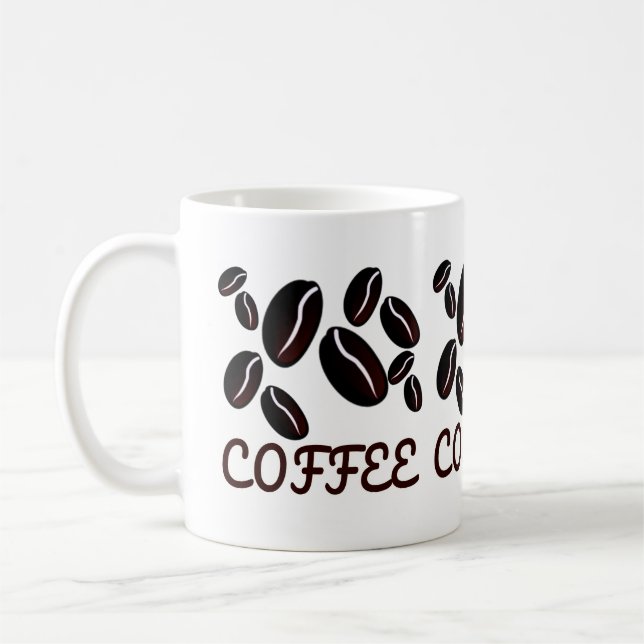 Coffee beans mug (Left)