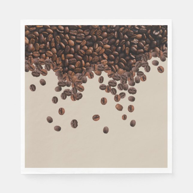 Coffee Beans  Napkin (Front)