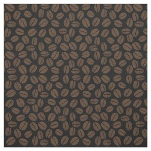 Coffee Beans Pattern Fabric