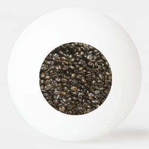 Coffee Beans Ping Pong Ball