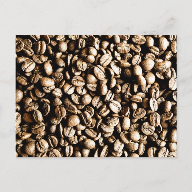 Coffee Beans Postcard (Front)