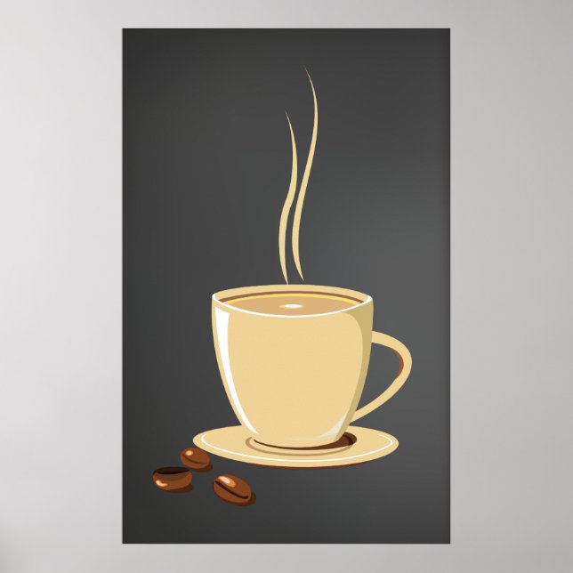 Coffee Beans Poster (Front)