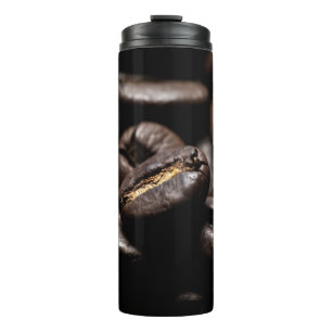 Coffee beans roasted food coffee thermal tumbler