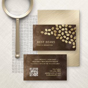 Coffee Beans Roasters Business Card