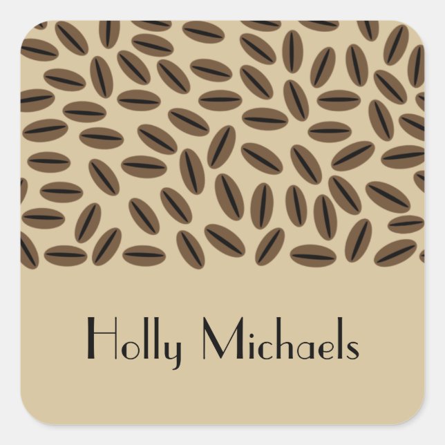 Coffee Beans Sticker (Front)