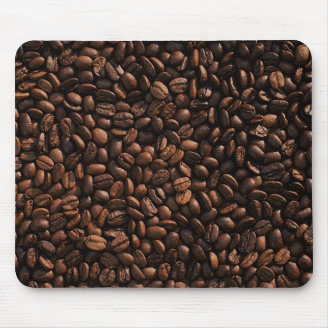 Coffee Beans Texture Mouse Pad (Front)