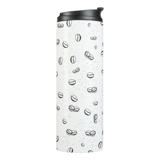 Coffee Beans Thermal Tumbler (Rotated Left)