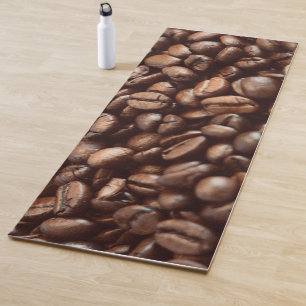 Coffee Beans Yoga Mat