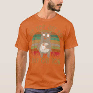 Coffee Bear Eff You See Kay Why Oh You T-Shirt