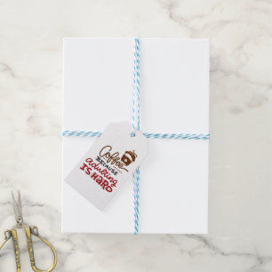 Coffee Because Adulting Is Hard Gift Tags