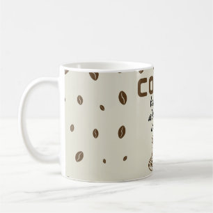 Coffee because adulting is hard mug