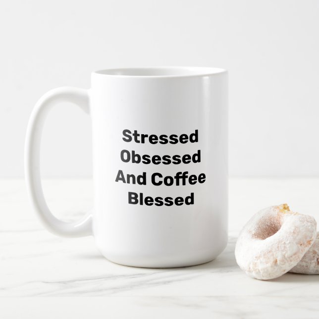 Coffee Blessed Mug (With Donut)