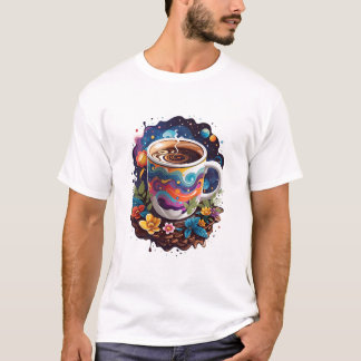 Coffee Blossom Harmony T-Shirt