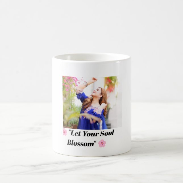 "Coffee & Blossoms" Coffee Mug (Center)