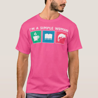 Coffee Books And Chameleon Pet T-Shirt