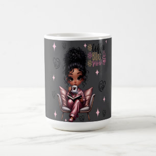 Coffee Books & Snow Nicole Mug