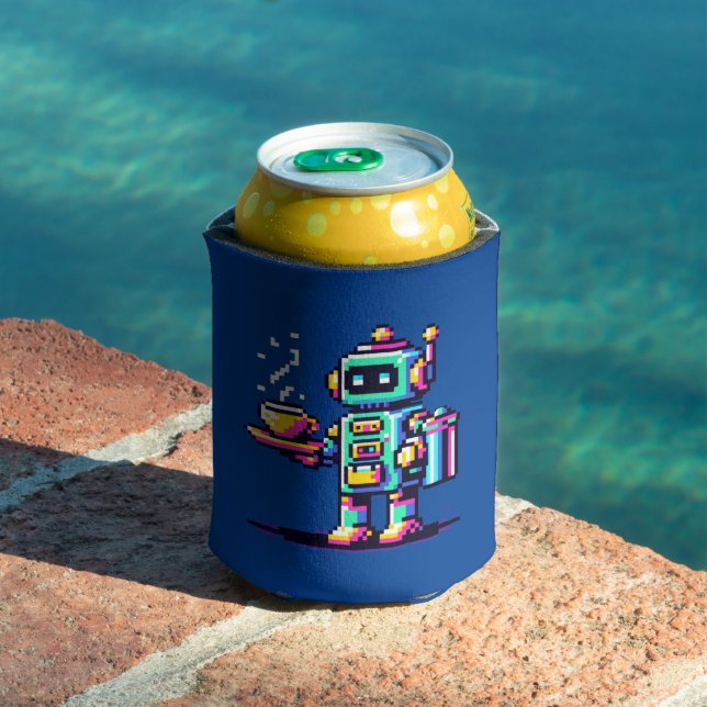 Coffee Bot: 8-Bit Robotic Barista Can Cooler (In Situ Pool)