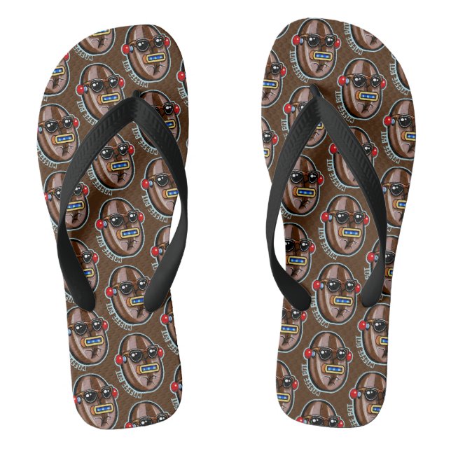 Coffee Bot Jandals (Footbed)