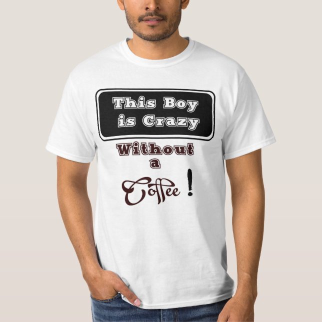 Coffee Boy.! By Chennai Indipup T-Shirt (Front)