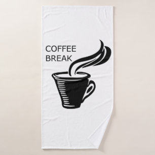 Coffee Break Bath Towel