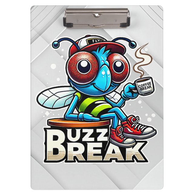 Coffee Break Buzz Clipboard (Front)