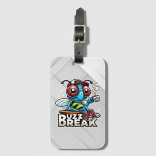 Coffee Break Buzz Luggage Tag