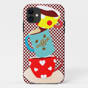 Coffee Break Checks Case-Mate iPhone Case