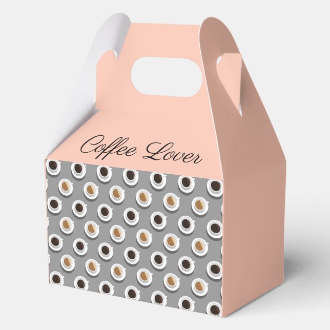 Coffee break. favour box (Front)