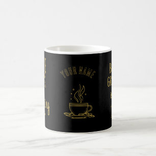 Coffee Break – Great Ideas – Black Gold Mug