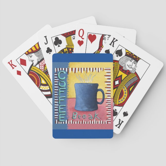 Coffee Break  Playing Cards (Back)