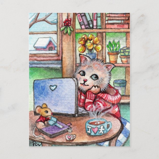 Coffee Break Postcard (Front)