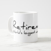Coffee Break Retirement Quote Mug 2