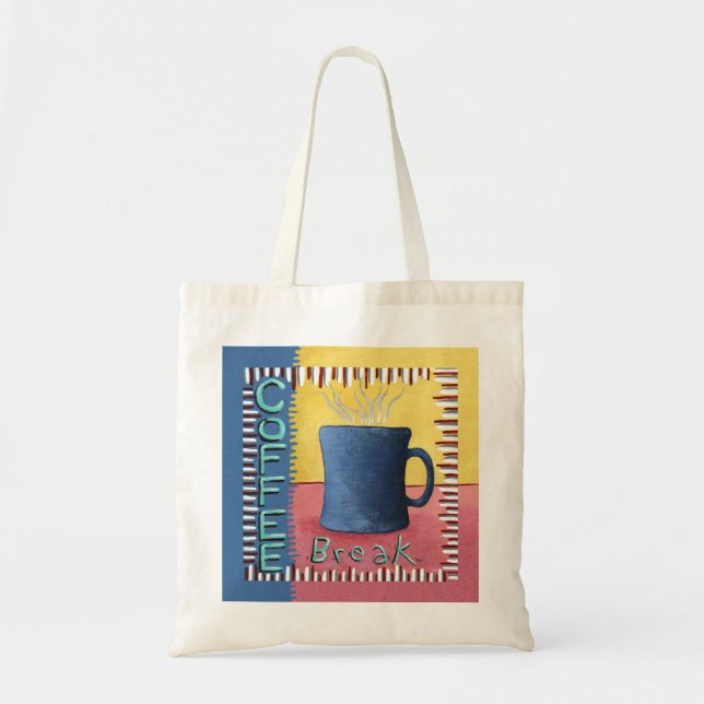 Coffee Break Tote Bag (Front)