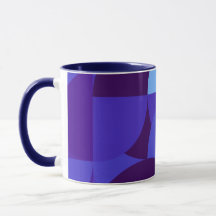 Coffee Break with our Quarter Geometric Mug