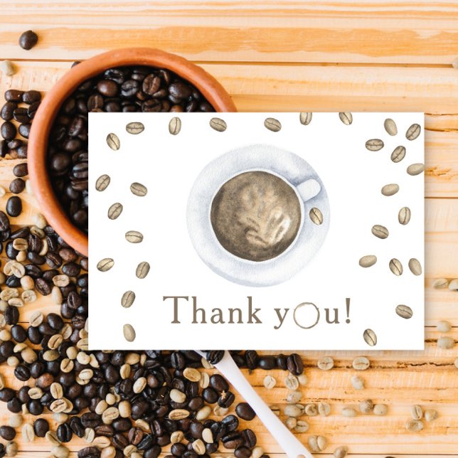 Coffee brewing Baby shower Thank you  (Creator Uploaded)
