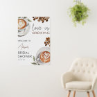 Coffee Bridal Shower - 18x24 Welcome