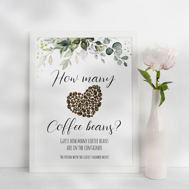 Coffee Bridal Shower Game Poster (Creator Uploaded)