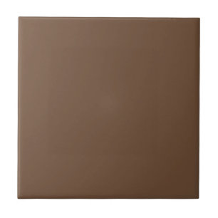 Coffee Brown Solid Colour Tile