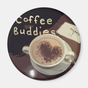 coffee buddies magnet