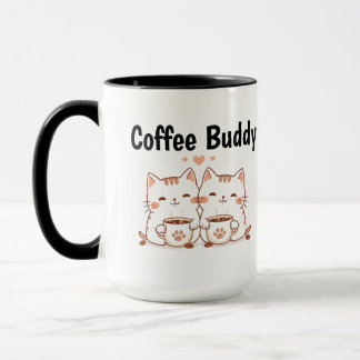 Coffee Buddy Cat Mug