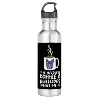 Coffee Bulldogs 710 Ml Water Bottle