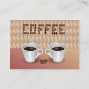 Coffee Business Card
