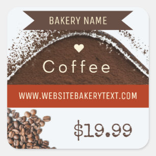 Coffee Business Sticker