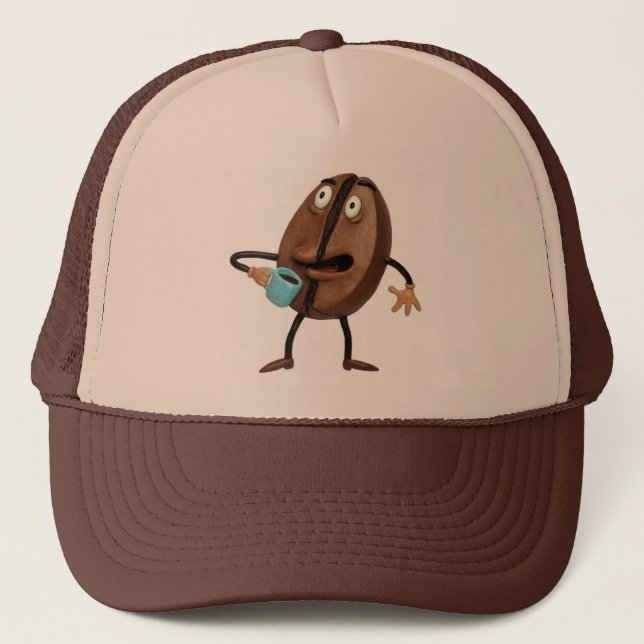 Coffee Buzz Trucker Hat (Front)
